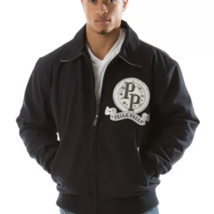 Pelle Pelle Limited Edition Dark Navy Wool Jacket