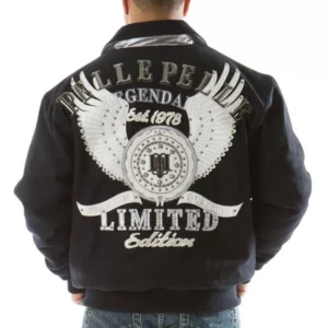 Pelle Pelle Limited Edition Dark Navy Wool Jacket