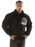 Pelle Pelle Limited Edition Black Wool Jacket