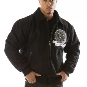 Pelle Pelle Limited Edition Black Wool Jacket