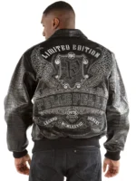 Pelle Pelle Limited Edition Black Croc. Leather Jacket