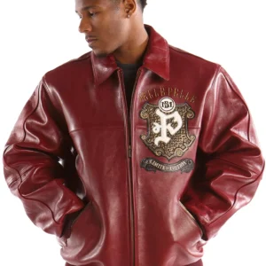 Pelle Pelle Limited Edition Maroon Leather Jacket