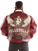 Pelle Pelle Limited Edition Maroon Leather Jacket