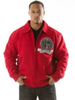 Pelle Pelle Limited Edition Red Wool Jacket