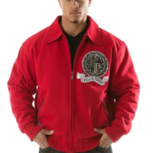 Pelle Pelle Limited Edition Red Wool Jacket
