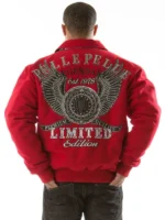 Pelle Pelle Limited Edition Red Wool Jacket
