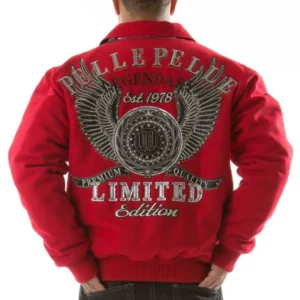 Pelle Pelle Limited Edition Red Wool Jacket