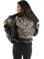 Pelle Pelle Women’s Limited Edition Black Leather Jacket