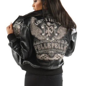 Pelle Pelle Women’s Limited Edition Black Leather Jacket